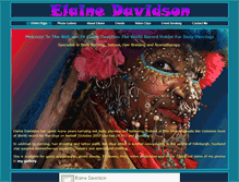 Tablet Screenshot of elainedavidson.co.uk